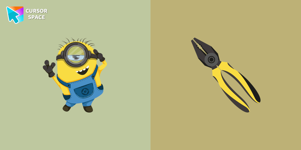 Stuart the Minion cursor cursor pack